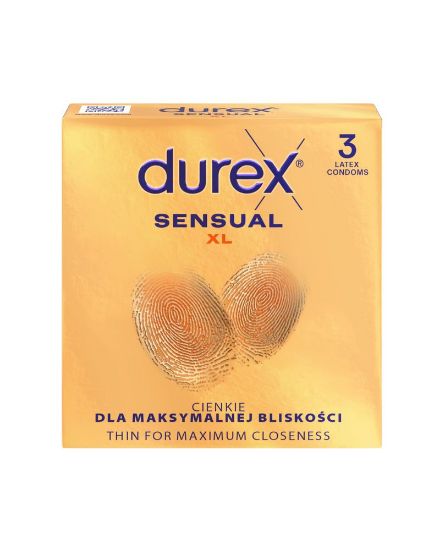 Pilt DUREX Kondoomid Sensual XL 3 TK