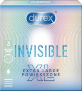 Pilt DUREX Kondoomid Invisible XL 3 TK