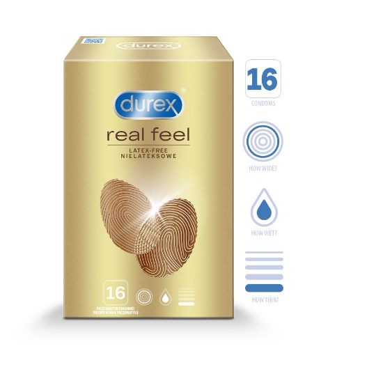 Pilt DUREX kondoomid Real Feel 16TK