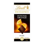 Pilt Lindt Excellence tume šokolaad apelsini ja mandliga 100g