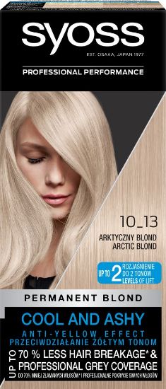 Pilt Syoss Color 10-13 ARKTILINE BLOND