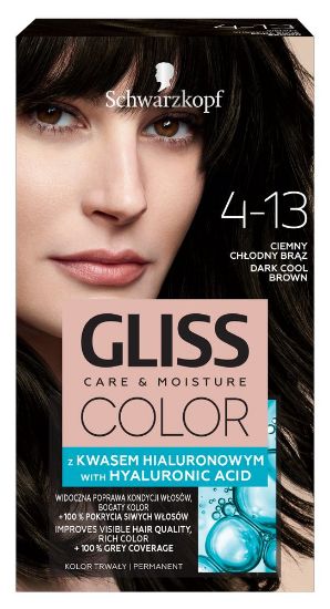 Pilt Gliss Color 4-13 Dark Cool Brown