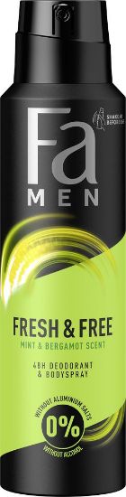 Pilt Fa deodorant Men  Fresh&Free MINT&BERGAMOT 150ml