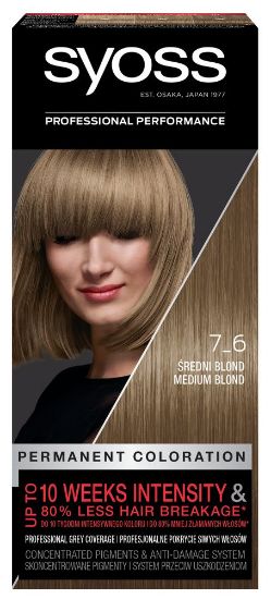 Pilt Syoss Color 7-6 KESKMINE BLOND