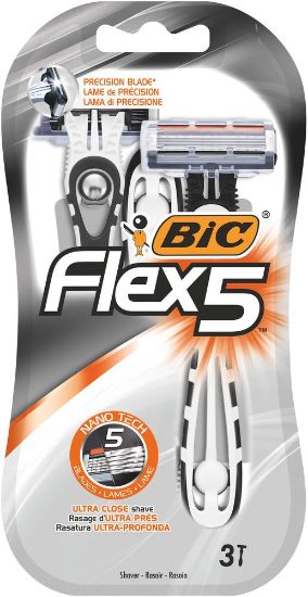 Pilt Bic raseerija Flex 5, 3tk