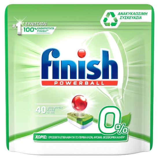 Pilt FINISH All-in-1 0% 40 tab