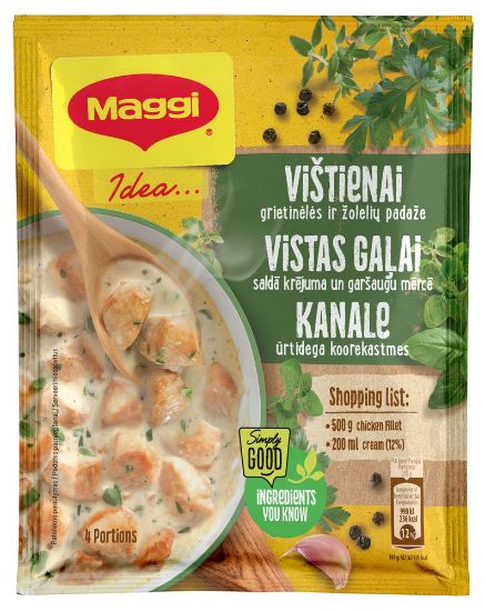 Pilt Maggi Idea… Segu kana ürtidega koorekastmes 30g