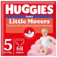 Pilt Huggies püksmähkmed Pants Little Movers 5 Box Girl 12-17kg 6