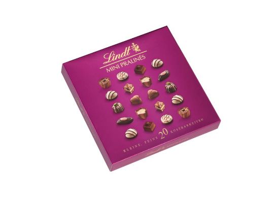 Pilt Lindt Mini Pralinee šokolaadikarp 100g