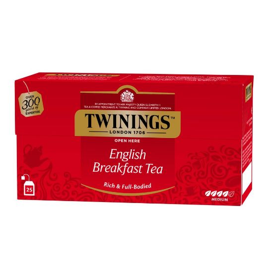 Pilt Twinings must tee English Breakfast 25x2g