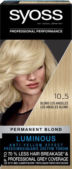 Pilt Syoss Color 10-5 LOS ANGELESI BLOND