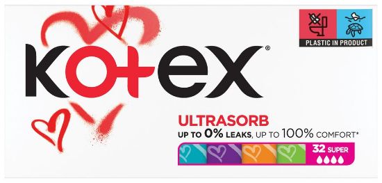 Pilt Kotex tampoon Ultra Sorb Super 32tk