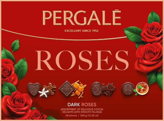 Pilt Pergale kompvekiassortii Dark Roses 348g