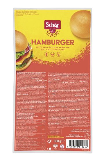 Pilt Schär hamburgerikuklid, gluteenivaba 4x75g