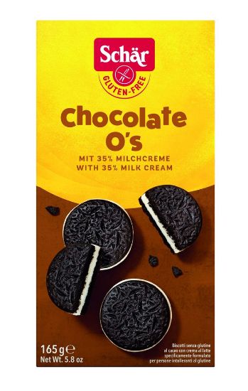 Pilt Schär Chocolate O’s kakaoküpsis, gluteenivaba 165g