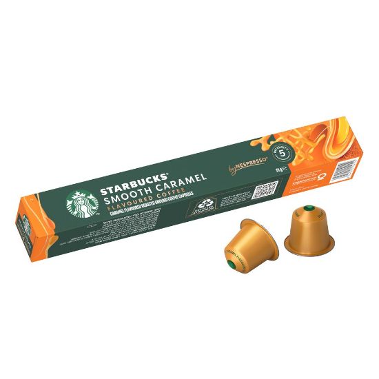 Pilt Starbucks kohvikapsel Nespresso Smooth Caramel 10x5.1g