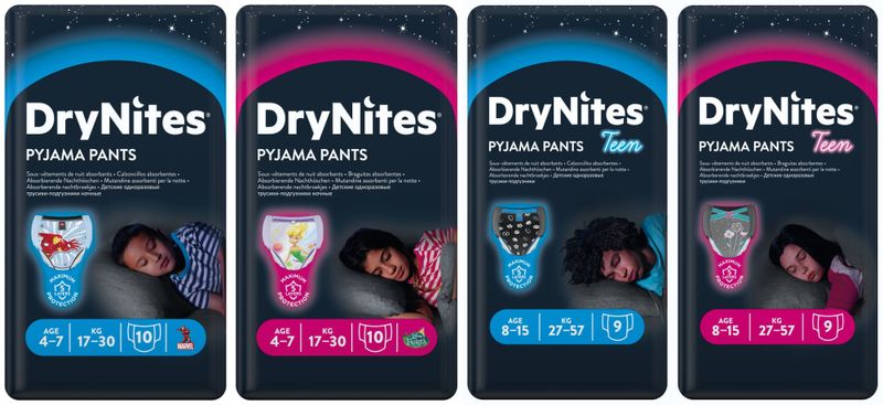 Huggies Dry Nites mähkmepakid